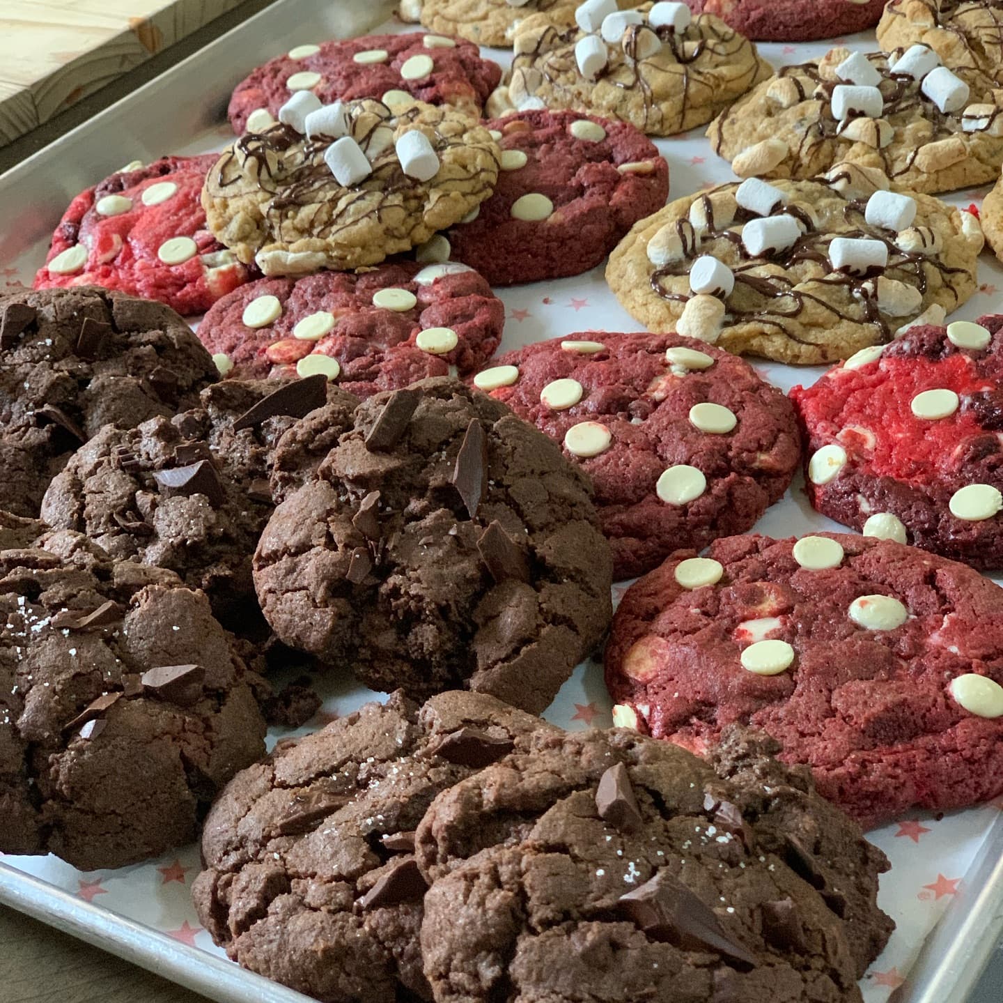 Charola de cookies estilo New York de Matilda